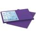 Pacon Tru-Ray Construction Paper 76 lb Text Weight 12 x 18 Purple 50/Pack