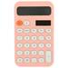 BESTONZON Portable Small Calculator Anti-slip Desk Calculator Students Learning Small Calculator Pocket Calculator