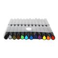 Ausyst New 24 Color Water-based Thread Drawing Pen Set Needle Pen Manual Account 20ml on Clearance