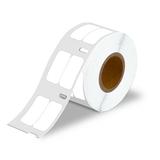 GREENCYCLE 1 Roll Compatible for DYMO 30333 (1/2 X 1 ) Extra-Small 2-Up Multi-Purpose Labels Use with Labelwriter 450 4XL & Zebra Printers (1000 Labels/Roll)