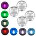 Solar Pool Lights Color Changing Floating Pool Lights for Outdoor Pool Decor Pond Lights Pool Accessories for Pool and Pond for Tub Fountain Decoration (4-Pack)