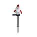 Christmas Solar Snowman Light Outdoor Waterproof Snowman Christmas Stake Solar Light Garden