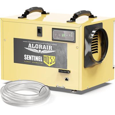 ALORAIR Commercial Dehumidifier 113 Pint, with drain Hose for Crawl Spaces, Basements, Industry Water Damage Unit, Auto Defrost