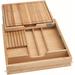 Rev-A-Shelf 4Kcb-24Hsc-1 Wood Classics 21-3/4 Wood Knife Organizer And Cutting Board