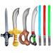 New upgrade 1pc Inflatable Swords Toys for Children Kids Outdoor Fun Pool Swim Water Play Toys Pirate Cutlass