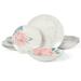 Martha Stewart Porcelain China Dinnerware Set - Service for 4 Porcelain/Ceramic in Pink | Wayfair 141789.12RM