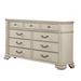 Darby Home Co Francky 9 Drawer 62" W Double Dresser Wood in White | 38.87 H x 62 W x 17 D in | Wayfair 9C044872125F44E190CBF03616319DAB