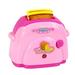 Bread maker toy 1PC Mini Simulation Bread Maker Small Appliances Kitchen Baker Machine Toy without Battery for Children Kids (Random Color)