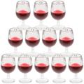 Miniature doll house accessories 12pcs Doll Wine Glasses Miniature Wine Cup Red Wine Goblet Tiny House Accessories