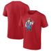 Men's Scarlet Nebraska Huskers Herbie Husker Volleyball T-Shirt