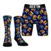 Men's Rock Em Socks Minnesota Timberwolves Juicy Lucy Burger Underwear and Crew Combo Pack