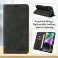 ELEHOLD for Samsung Galaxy A24 4G Wallet Case with RFID Blocking PU Leather Flip Folio Card Holders RFID Blocking Kickstand Shockproof TPU Inner Shell Phone Cover for Women Men black
