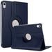 Rotating Case for iPad 10th Generation 10.9 Tablet (2022 Model) - 360 Degree Rotating Protective Stand Cover with Auto Sleep/Wake Blue