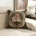 Chenille Fabric Jacquard Embroidered Cushion Covers 48*48/58*58cm Floral Pillowcase Home Sofa Decorative Luxury Throw Pillows