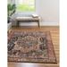 Unique Loom Magnet Medina Rug Rectangle 2 2 x 3 0 Muted Rust Transitional Medallion Living Room Bed Room Dining Room