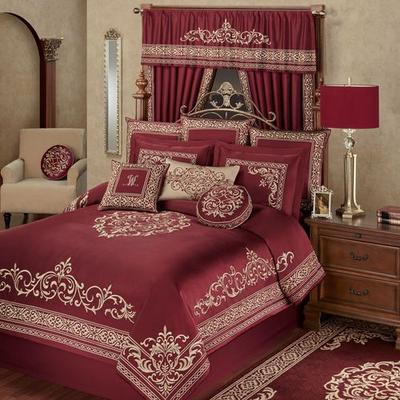 Winchester Comforter Set Ruby, California King, Ruby
