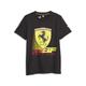 T-Shirt PUMA "Scuderia Ferrari Motorsport Jugendliche" Gr. 140, schwarz (black) Kinder Shirts T-Shirts