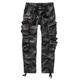 Stoffhose BRANDIT "Brandit Herren Pure Slim Fit Trouser" Gr. XL, US-Größen, grün (darkcamo) Herren Hosen Stoffhosen