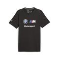 T-Shirt PUMA "BMW M Motorsport ESS Logo-T-Shirt Herren" Gr. S, schwarz (black) Herren Shirts T-Shirts
