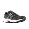 Laufschuh NEW BALANCE "WT410", Gr. 41, schwarz-weiß (schwarz, weiß), Synthetik, sportlich, Schuhe, Walkingschuh, Trailrunningschuh