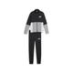 Jogginganzug PUMA "Colourblock Poly Suit Jungen" Gr. 176, schwarz (black) Kinder Sportanzüge Trainingsanzüge