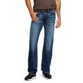 Men's M7 Rocker Stretch Nassau Stackable Straight Leg Jeans in Summit Cotton, Size 36 36, by Ariat