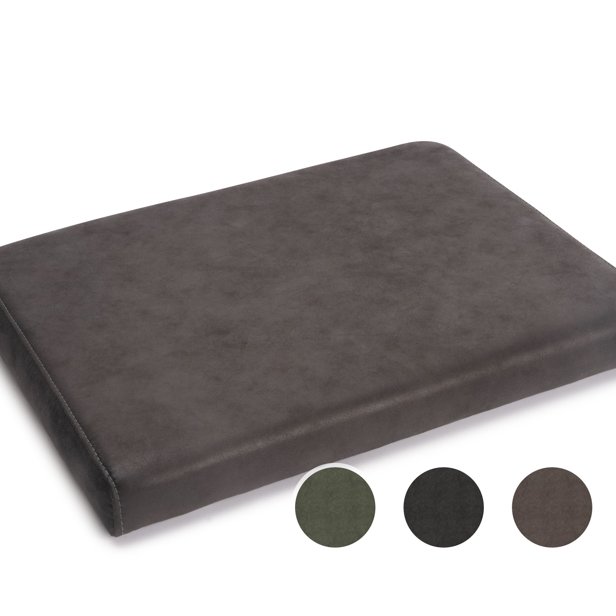 Schösswender »Vigo« Sitzkissen Echtleder Laguna soft schwarz