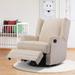 Traditional Wingback Chair Rotating Recliner and Swivel or Recline Making, for Family Living Room Etc