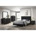 Coaster Furniture Kendall 5-piece Bedroom Set White And Black/Gold