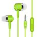 In-ear mobile phone headset line control subwoofer with wheat earphones universal mobile phone headset accessories