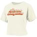 Women's Pressbox White Texas Longhorns Vintage Easy T-Shirt
