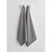 Solino Home Pinstripe - 100% Pure Linen Kitchen Towel Linen | 17 H x 26 W in | Wayfair SH77PS03KTGW