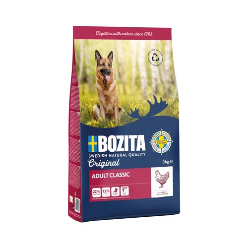 3kg Bozita Original Adult Classic Hundefutter trocken