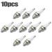 10Pcs Spark Plug L7T For Stihl Hedge Trimmer Lawnmover Blower Chainsaw