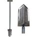 KeepRepel Lesche T- Handle 36 Heavy Duty Metal Detector Shovel w/Serrated Blade