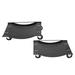 Ktaxon 2-Piece 3.5 Auto Car Wheels Dolly Set Black