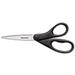 Westcott Design Line Straight Stainless Steel Scissors 8\\ Long 3.13\\ Cut Length Black Straight Handle