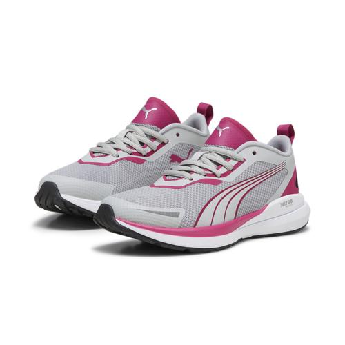 „Sneaker PUMA „“PUMA Kruz NITRO™ Sneakers Jugendliche““ Gr. 37, pink (ash gray pinktastic silver metallic) Kinder Schuhe“