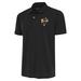 Men's Antigua Charcoal New Orleans Black Pelicans Big & Tall Tribute Polo