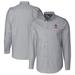 Men's Cutter & Buck Charcoal Louisville Cardinals Alumni Logo Stretch Oxford Long Sleeve Button-Down Shirt