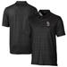 Men's Cutter & Buck Black Oklahoma Sooners Alumni Logo Pike Micro Floral Print Stretch Polo