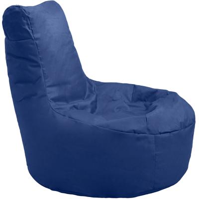Sitzsack KINZLER "Chilly", blau (royalblau), B:78cm H:80cm, Polyester, Sitzsäcke Image