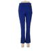 INC International Concepts Casual Pants - Mid/Reg Rise Boot Cut Boot Cut: Blue Bottoms - Women's Size 6