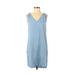 Gap Casual Dress - Shift: Blue Dresses - Women's Size Small