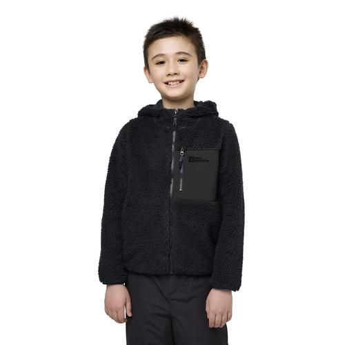 Jack Wolfskin Ice Curl Hood Jacket Kids Fleecejacke Kinder 152 phantom phantom