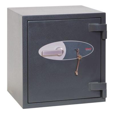 Phoenix Wertschutzschrank »Mercury HS2051K« 56 L graphitgrau Stufe 2 Lieferung ebenerdig grau, 52x55x50 cm