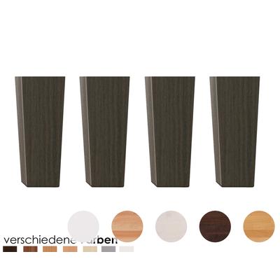 Hasena Füsse Juve 4er-Set / 20 cm / Eiche brandy, geölt Image