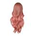 QUYUON Wigs for Older Women Clearance Hair Replacement Wigs Brown Wigs for Women Straight Hair Type Q486 Synthetic Wig Long Curly Wigs Woman Curly Hair Wigs for Black Women Color Mixing Wigs