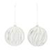 Glorida The Holiday Aisle® Solid Color Ball Ornament Glass in Gray/Yellow | 4.75 H x 4 W x 4 D in | Wayfair 482E8091E343409BB615814168569DD2