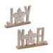 The Holiday Aisle® Joy & Noel Tabletop Sign Set of 4 Resin | 4.5 H x 1.25 W x 6.75 D in | Wayfair FA892EB3FD474552A2AE622CC590E5F6